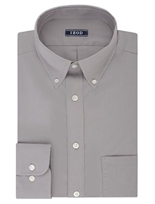 Izod Men's TALL FIT Dress Shirts Stretch Solid (Big and Tall)