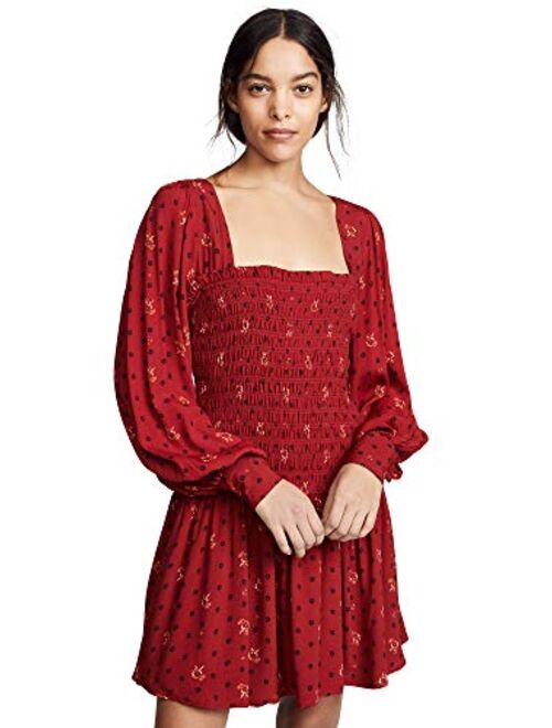 Free People Women's Two Faces Mini Dress