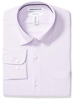 Men's Slim-fit Wrinkle-Resistant Stretch Dress Shirt