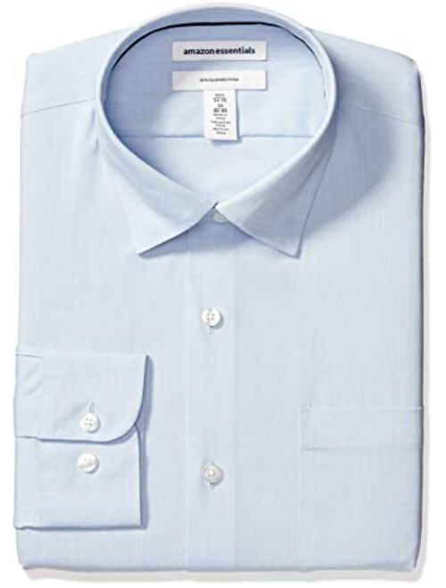 Amazon Essentials Men's Slim-fit Wrinkle-Resistant Stretch Dress Shirt