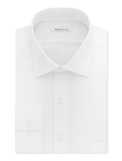 Men's Classic-Fit Wrinkle Free Flex Collar Stretch Solid Dress Shirt