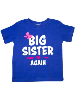 Big Sister Again with Bow and Arrow Toddler T-Shirt