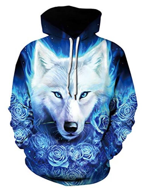 Azuki Unisex Fashion 3D Graphic Printed Pullover Hoodies Anime Hoodies