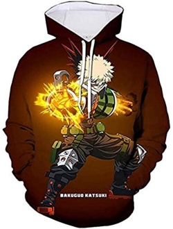 Rain Boku No Hero Academia Hoodie 3D Graphic Printed Hooded Pullover Sweatshirt