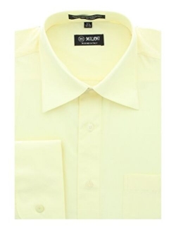 Milani Men's Dress Shirt with Convertible Cuffs