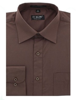 Milani Men's Dress Shirt with Convertible Cuffs