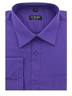 Milani Men's Dress Shirt with Convertible Cuffs