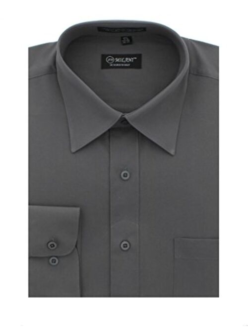 Milani Men's Dress Shirt with Convertible Cuffs