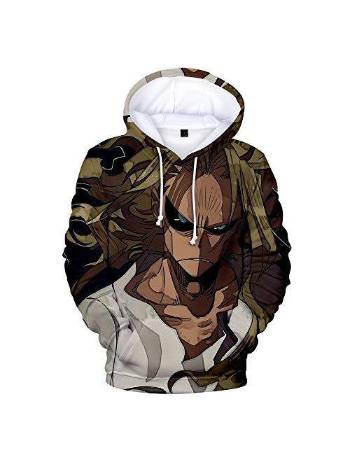 Boku No Hero Academia Hoodie 3D Graphic Printed Hooded Pullover Sweatshirt