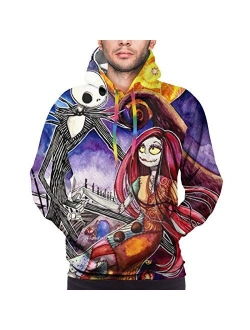 JALYCOS Unisex 3D Graphic Printed Hoodies Pullover Sweatshirts with Pockets