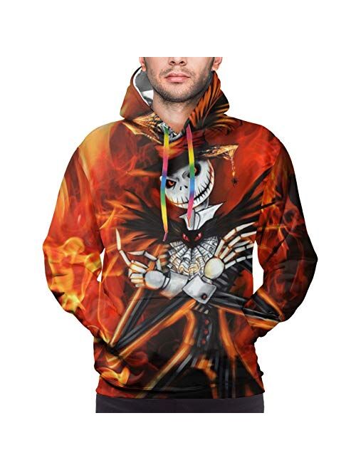 JALYCOS Unisex 3D Graphic Printed Hoodies Pullover Sweatshirts with Pockets