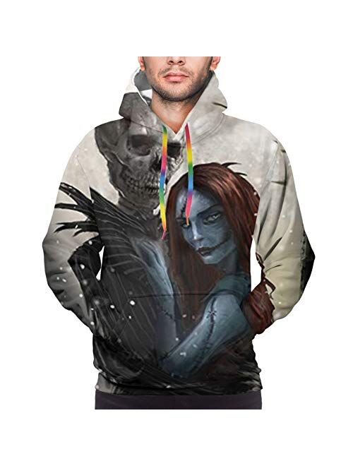 JALYCOS Unisex 3D Graphic Printed Hoodies Pullover Sweatshirts with Pockets