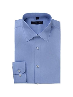 Andrew Fezza Men's Slim Fit Barrel Cuff & French Cuff Dress Shirt - Many Colors