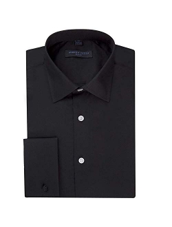 Andrew Fezza Men's Slim Fit Barrel Cuff & French Cuff Dress Shirt - Many Colors