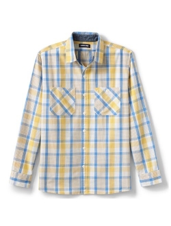 Traditional-Fit Chambray Work Shirt