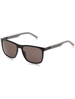 Men's Th1445/S Rectangular Sunglasses