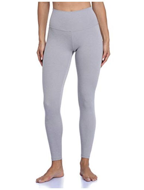 YUNOGA Women's Ultra Soft High Waisted Seamless Leggings Tummy Control Yoga Pants