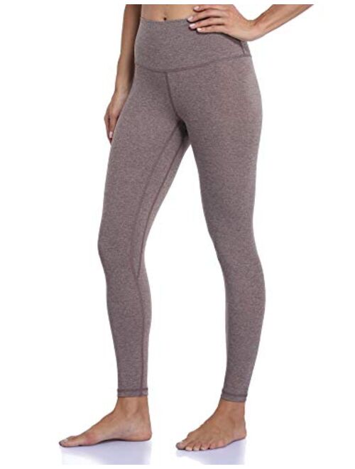 YUNOGA Women's Ultra Soft High Waisted Seamless Leggings Tummy Control Yoga Pants