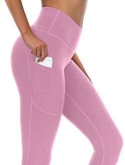 syoss Yoga Pants for Women with Pockets High Waisted Leggings with Pockets for Women Workout Leggings for Women