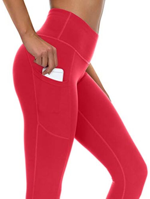 syoss Yoga Pants for Women with Pockets High Waisted Leggings with Pockets for Women Workout Leggings for Women