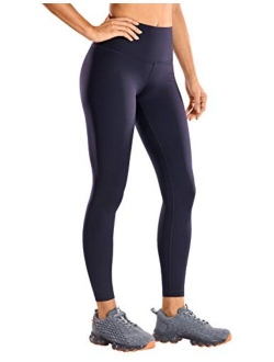 Women's Non-See Through Athletic Compression Leggings Hugged Feeling Tummy Control Workout Leggings 25&28 inches