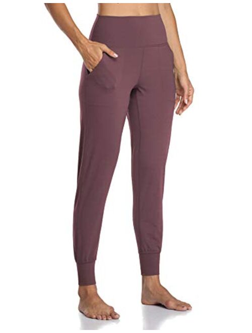 ColorfulkoalaWomen'sHighWaistedFitted Joggers