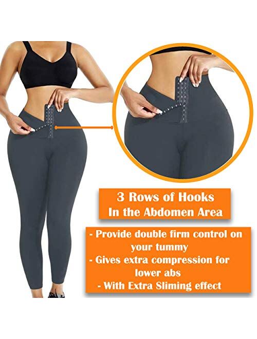 HerBose Tummy Control Leggings for Women | High Waist Compression Leggings with Tummy Control Yoga Pant