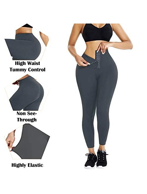 HerBose Tummy Control Leggings for Women | High Waist Compression Leggings with Tummy Control Yoga Pant