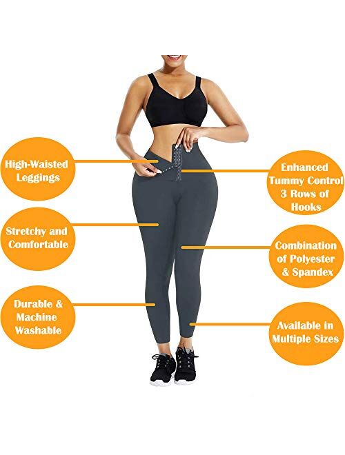 HerBose Tummy Control Leggings for Women | High Waist Compression Leggings with Tummy Control Yoga Pant