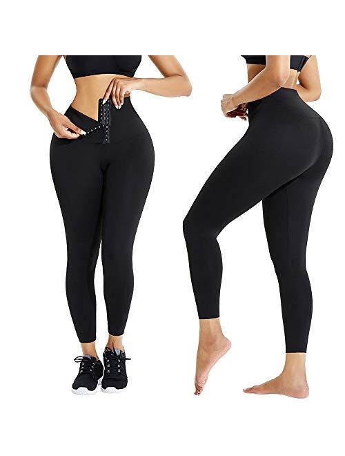 HerBose Tummy Control Leggings for Women | High Waist Compression Leggings with Tummy Control Yoga Pant