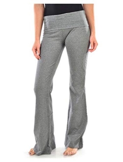 Different Touch Women's Soft Comfy Cotton Spandex Yoga Sweat Lounge Gym Sports Athletic Pants