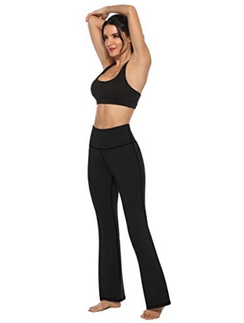 Buy AFITNE Women's Bootcut Yoga Pants with Pockets, High Waist