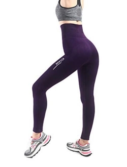 Annvia High Waist Compression Leggings with Tummy Control, Yoga Pants Perfect for Workout and Everyday