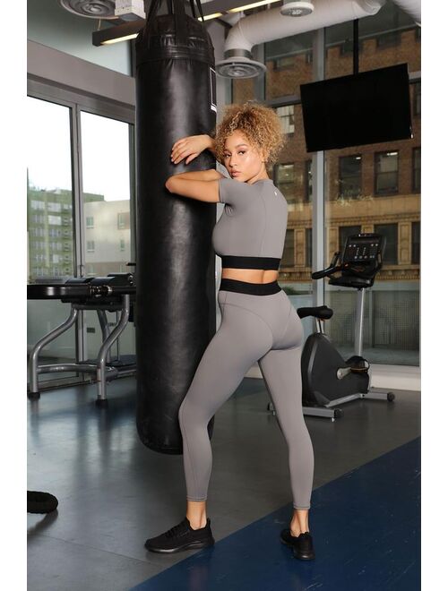 Ready For It Active Legging In Sculpt Tech - Charcoal