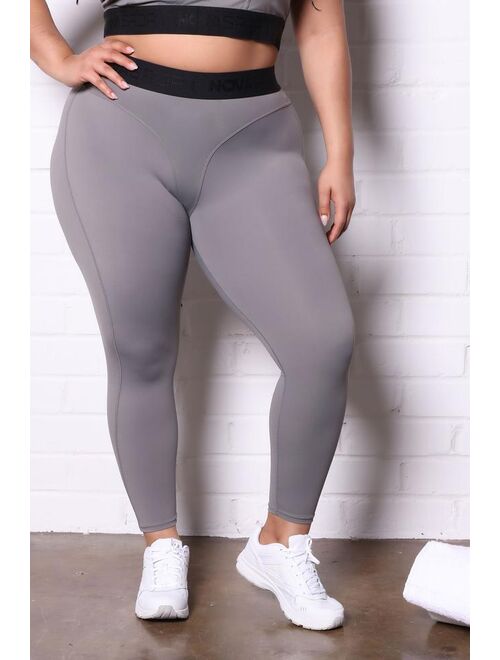 Ready For It Active Legging In Sculpt Tech - Charcoal