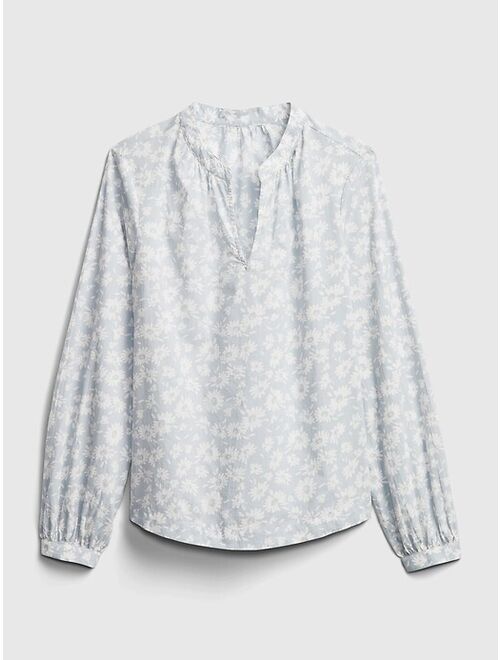 GAP Shirred Popover Top