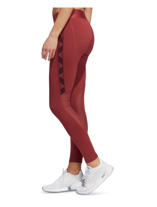 adidas Women's Alphaskin Logo Compression Leggings