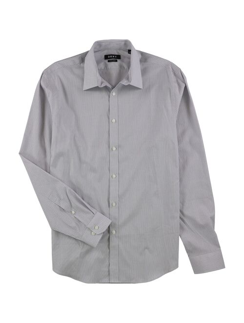 Dkny Mens Stretch Button Up Dress Shirt