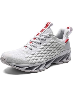 TSIODFO Men Sport Running Sneakers Athletic Walking Tennis Shoes