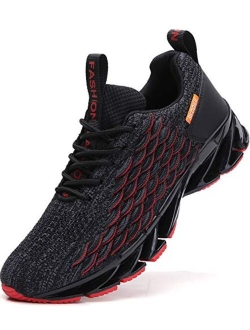 TSIODFO Men Sport Running Sneakers Athletic Walking Tennis Shoes