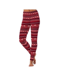 Women's Fleecewear Stretch Thermal Leggings