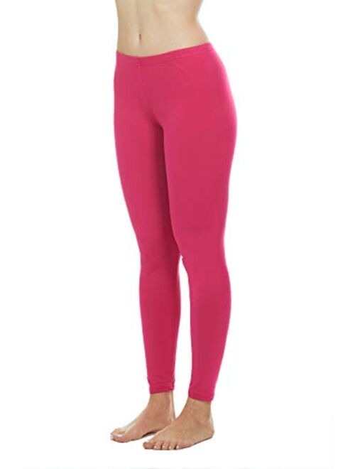 Thermajane Womens Thermal Underwear Bottoms Fleece Lined Winter Leggings Long Johns Pants for Women