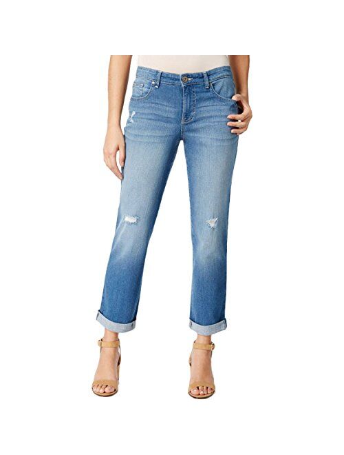 Style & Co. Cropped Saint Wash Jeans