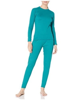 Women's Fleece Lined Thermal Underwear Set