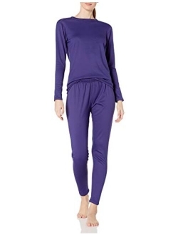 Women's Fleece Lined Thermal Underwear Set