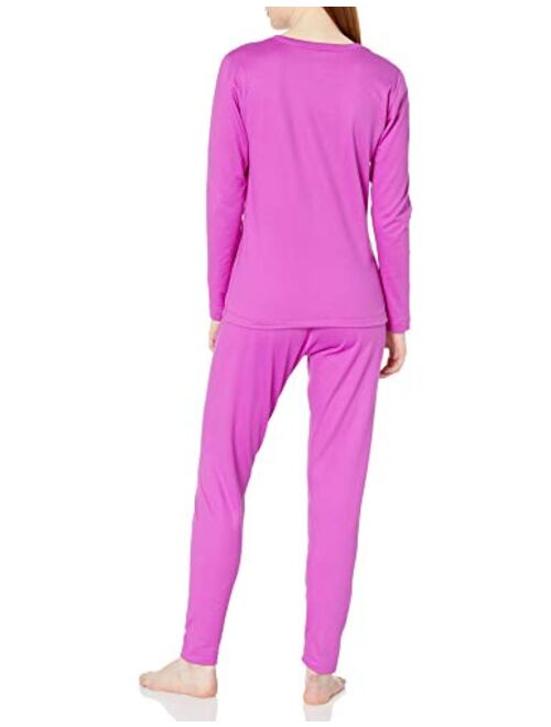 Fruit of the Loom Women's Fleece Lined Thermal Underwear Set