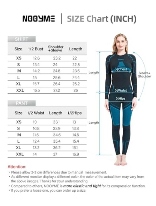 Thermal Underwear for Women Long Johns for Women, Base Layer Women Cold Weather