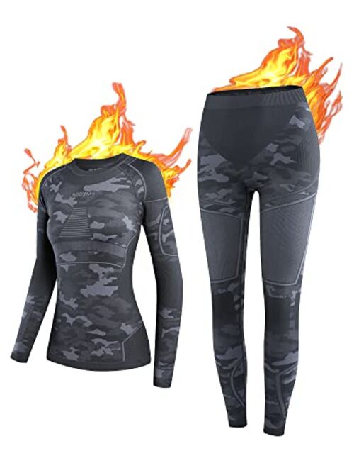 Thermal Underwear for Women Long Johns for Women, Base Layer Women Cold Weather