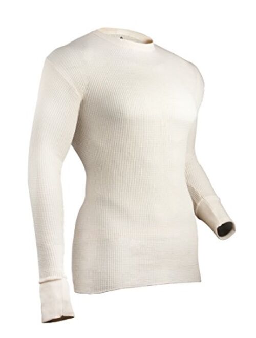 Indera Men's Cotton Waffle Knit Heavyweight Thermal Underwear Top