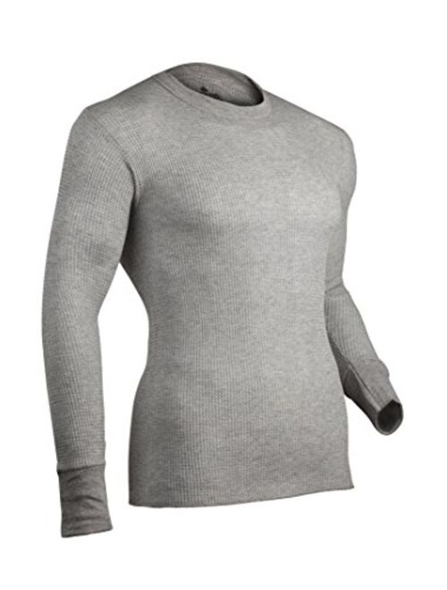 Indera Men's Cotton Waffle Knit Heavyweight Thermal Underwear Top